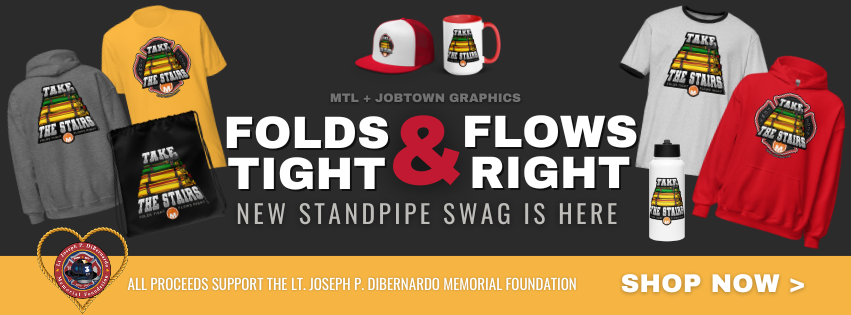 New TAKE THE STAIRS standpipe swag on the KYH Shop!