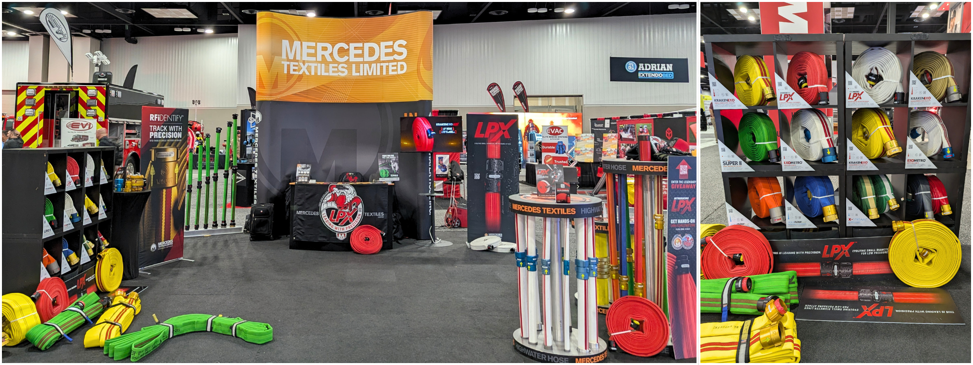 The inside booth at FDIC26